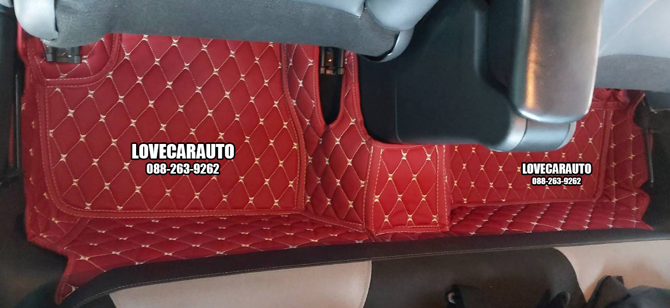 พรมปูพื้นรถยนต์ Citroen-DS3 สีแดงไวน์