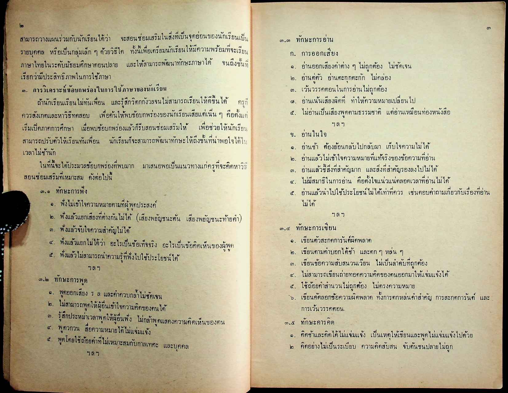 คู่มือครูภาษาไทย ชุด ทักษพัฒนา เล่ม ๑ ท ๔๐๑, ท ๔๐๒ ชั้นมัธยมศึกษาปีที่ ๔ (ม.๔) ตามหลักสูตรมัธยมศึกษาตอนปลาย พุทธศักราช ๒๕๒๔