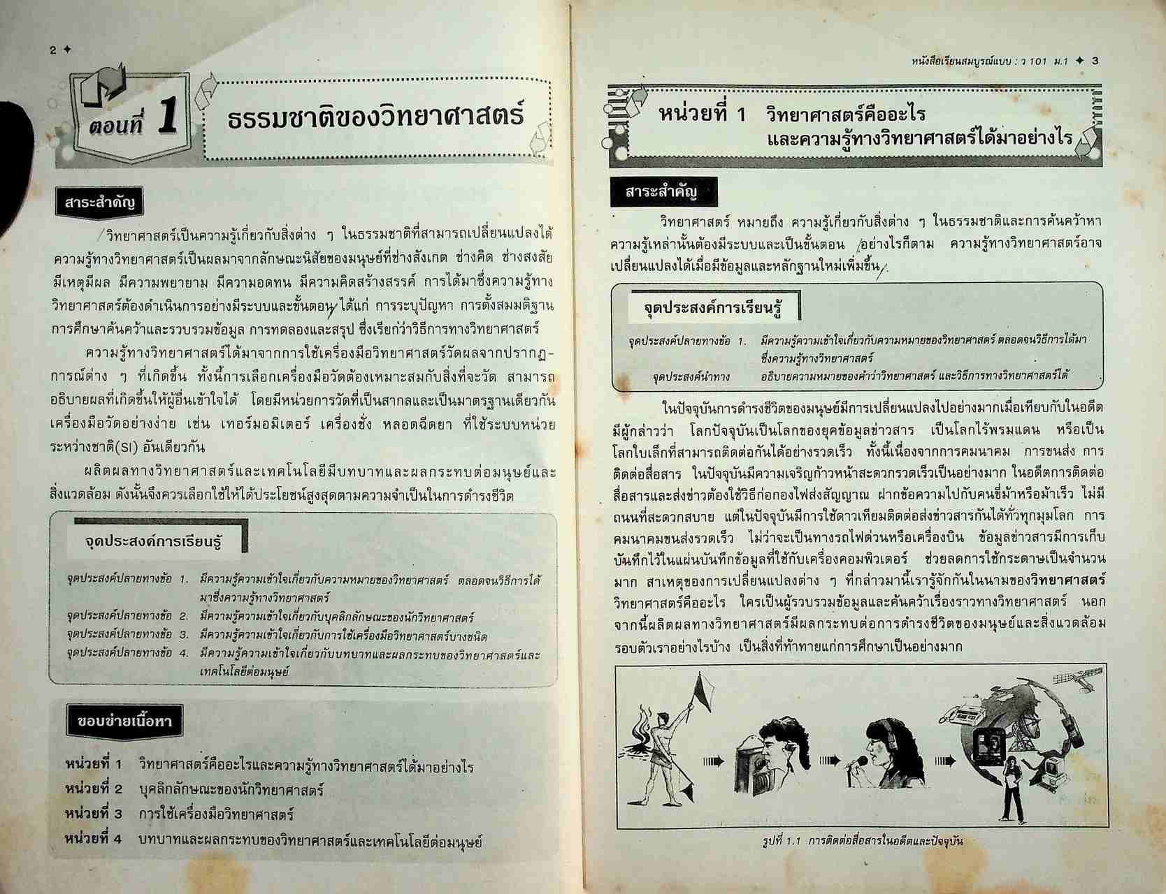 คู่มือครู-เฉลย หนังสือเรียนสมบูรณ์แบบ ว 101 วิทยาศาสตร์ ชั้นมัธยมศึกษาปีที่ 1