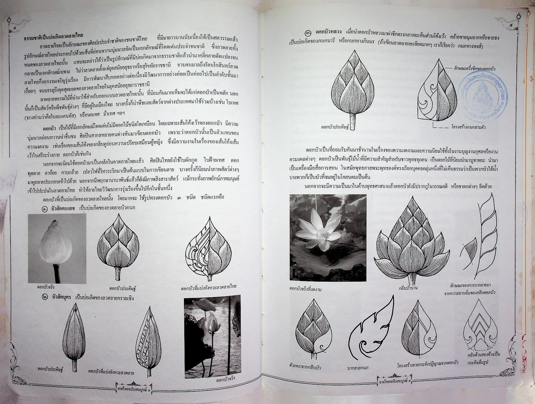 เส้นสายลายไทย ชุด ลายไทยฉบับสมบูรณ์ ๑