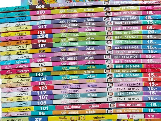 หนังสือการ์ตูน หนูหิ่นอินเตอร์ ขายเหมาทั้งหมด 24 เล่ม (ไม่ซ้ำกัน)