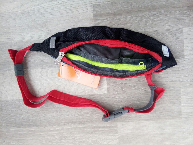กระเป๋าวิ่งคาดเอว H&W Running Bag Travel (Black)
