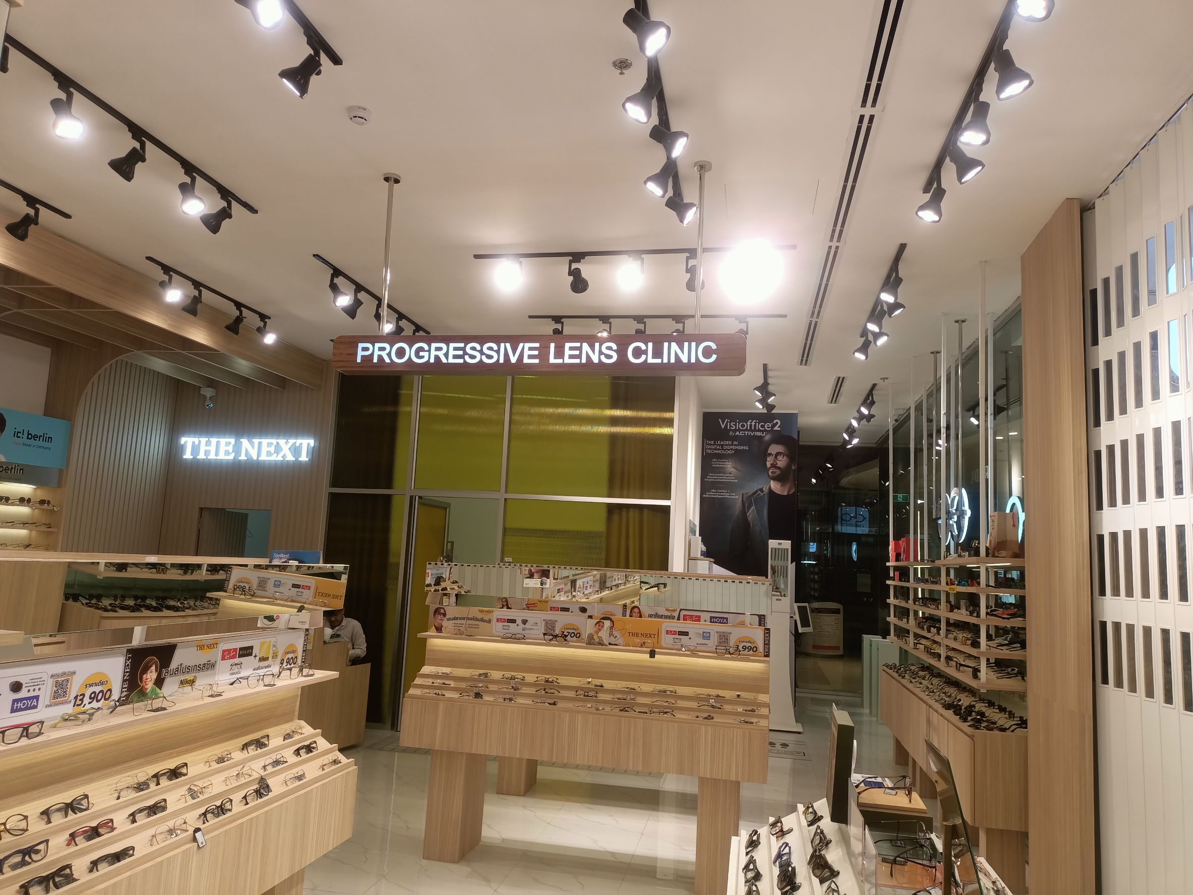 ป้ายกล่องไฟตกแต่งร้าน ป้ายร้านTHE NEXT