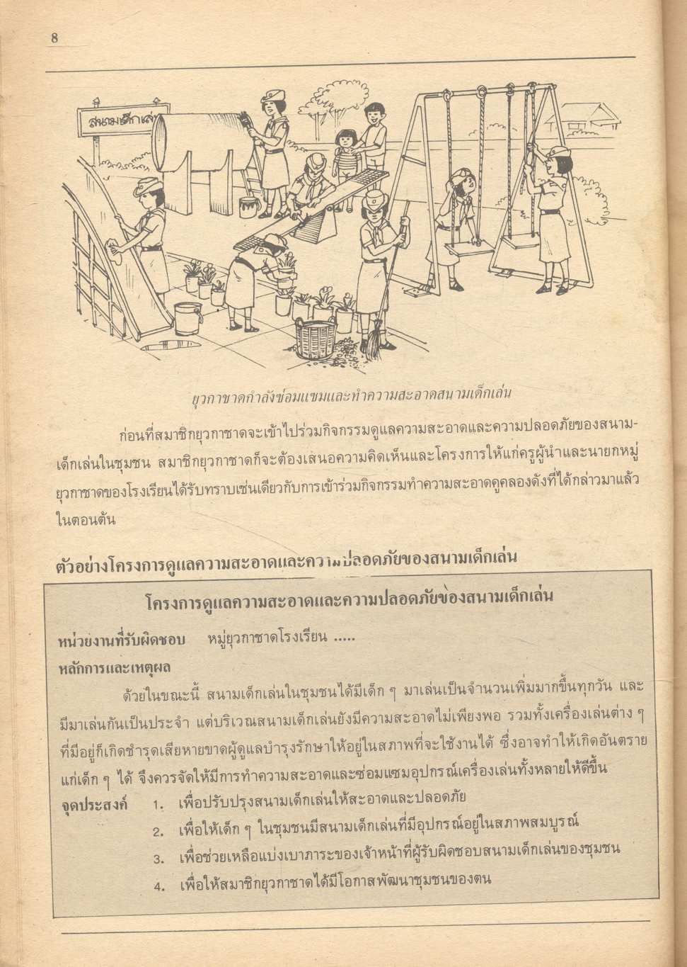 หนังสืออ่านเพิ่มเติม ยุวกาชาด 2 ระดับมัธยมศึกษา