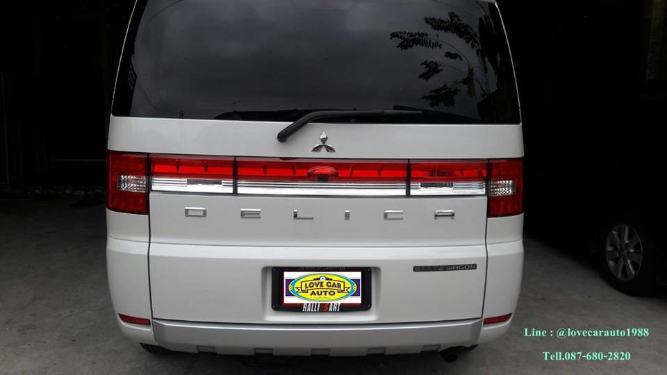 พรมดักฝุ่นไวนิลปูพื้นรถยนต์ Mitsubishi Delica Space Wagon มิตซูบิชิ เดลิกา สเปซ แวกอน 2015
