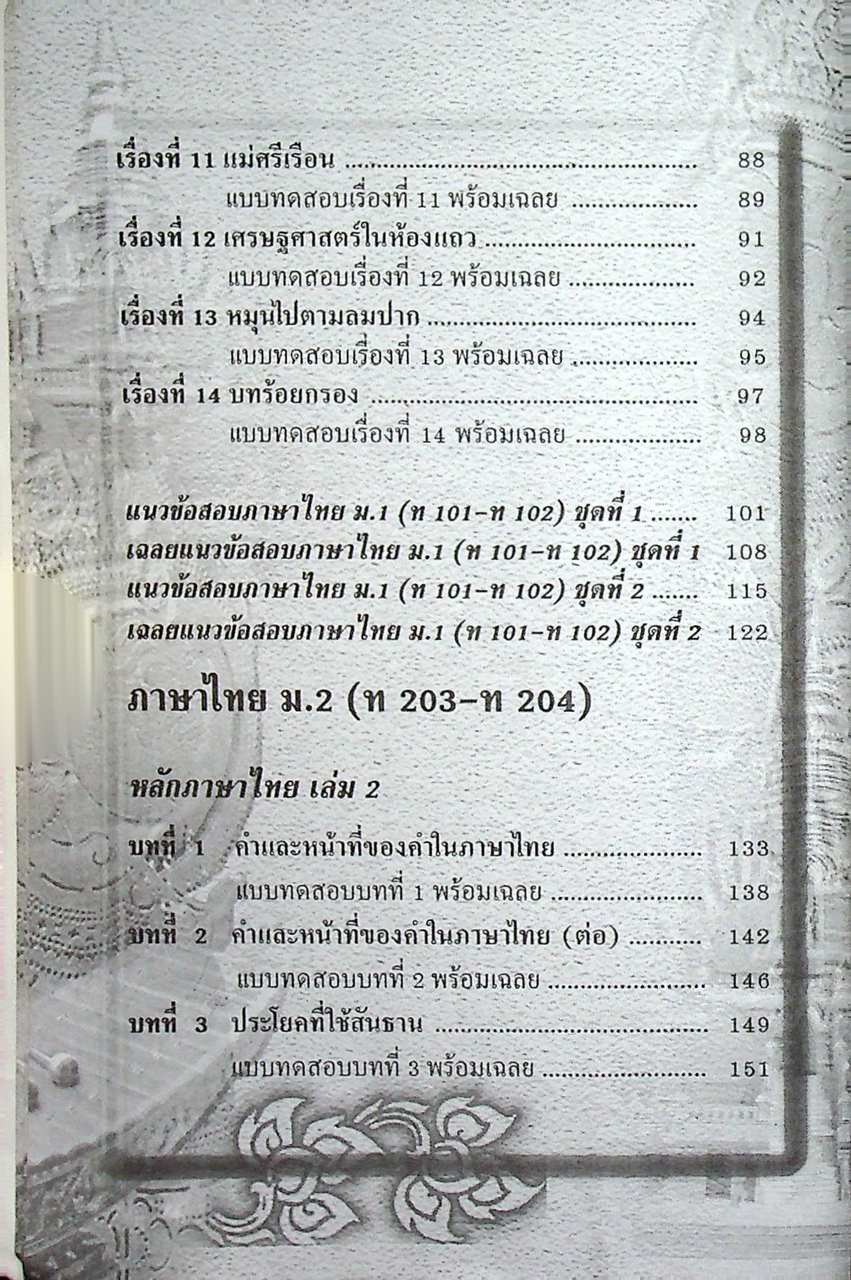 คู่มือเตรียมสอบ ภาษาไทย ม.ต้น