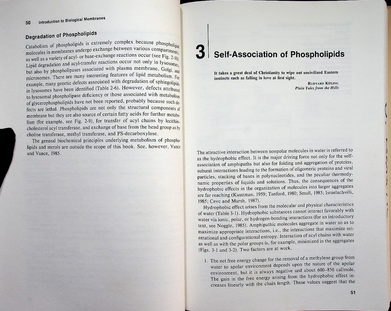 INTRODUCTION TO BIOLOGICAL MEMBRANES