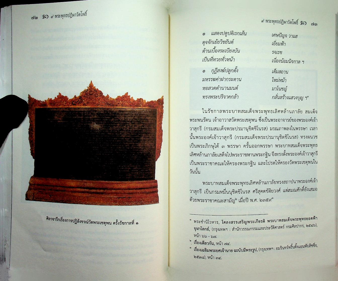 ๙ พระพุทธปฏิมาวัดโพธิ์