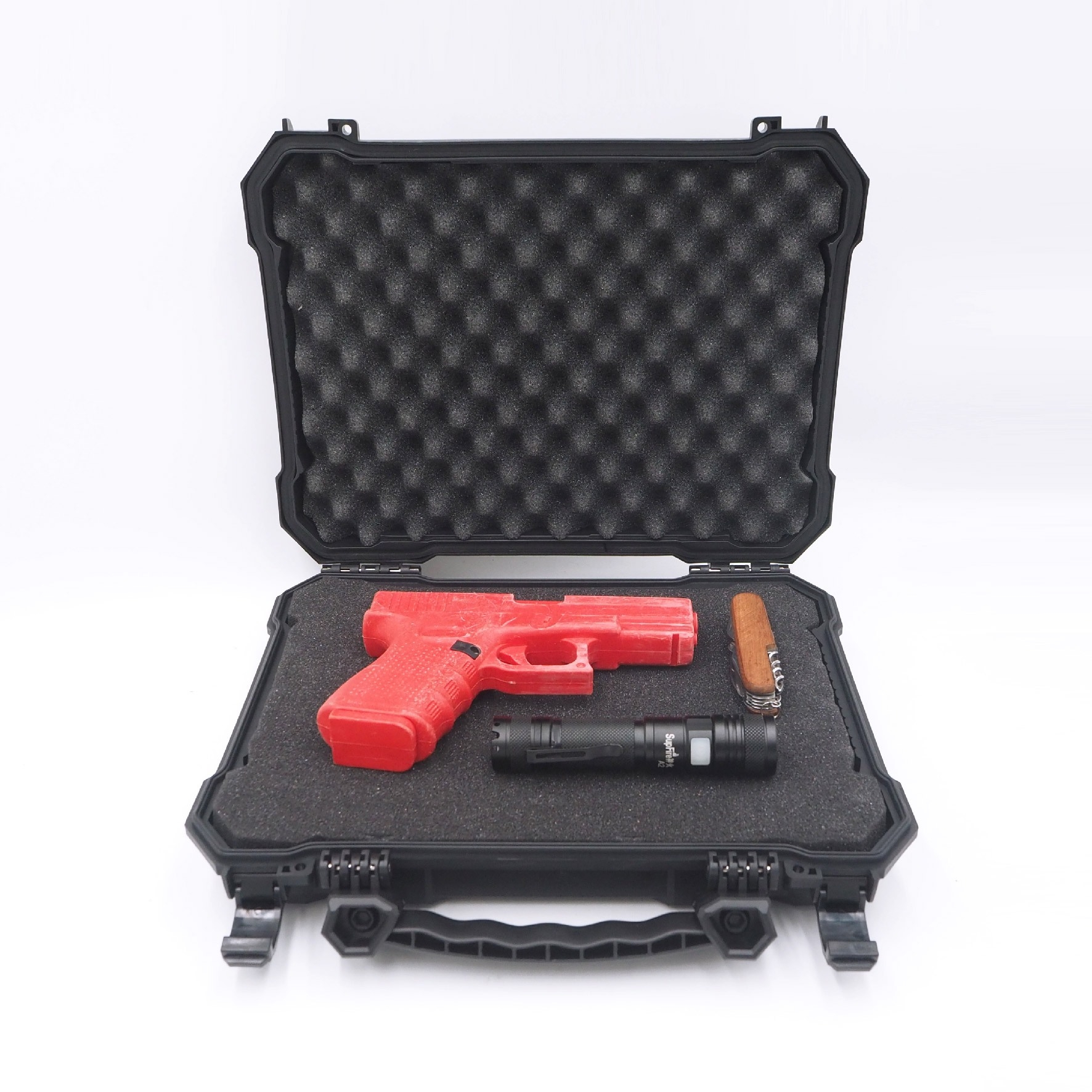 🇹🇭 1139 ไทยแลนด์ แทคติคอล กล่องอุปกรณ์ขนาด 12.6 นิ้ว ( Wosport ) Portable Safety Case [ GB-51 ]