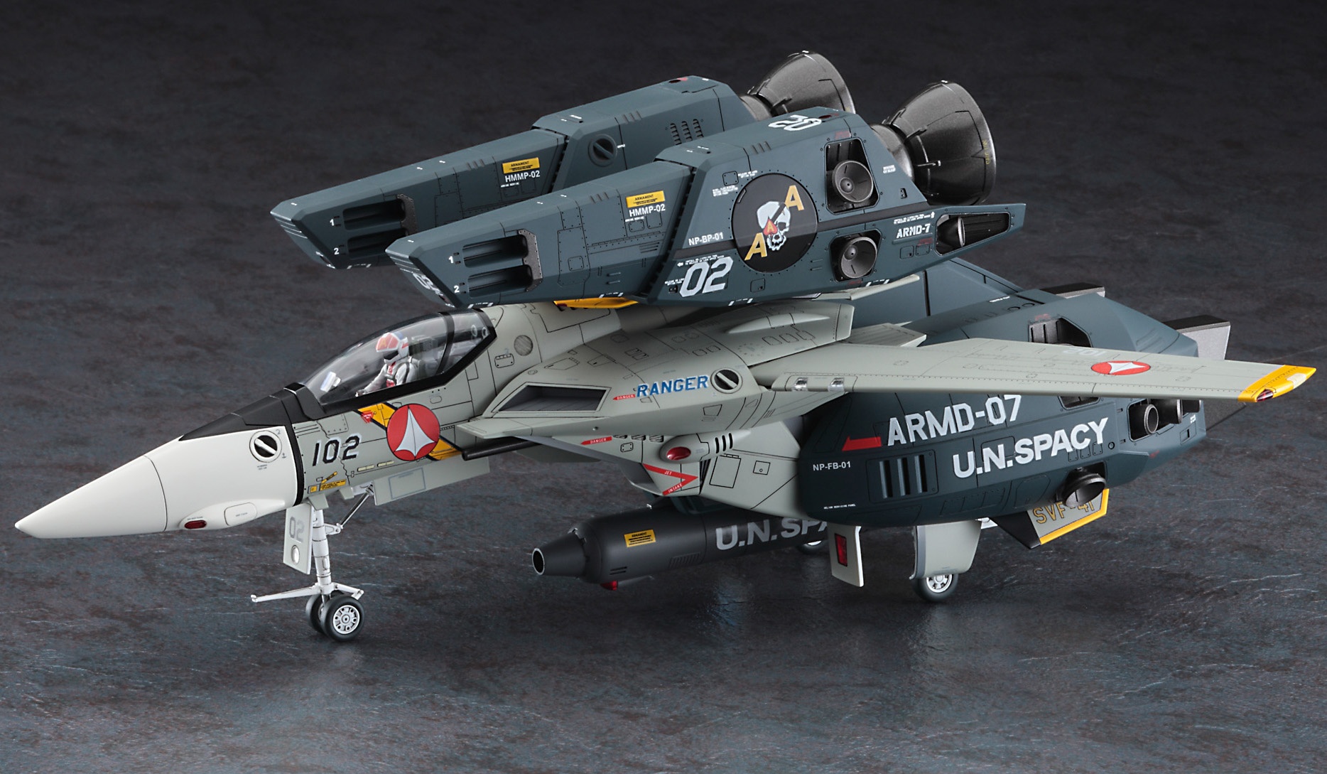 **MTS Toys**Hasegawa Macross 1/48 : VF-1J Super Strike Valkyrie SVF-41 Black Aces