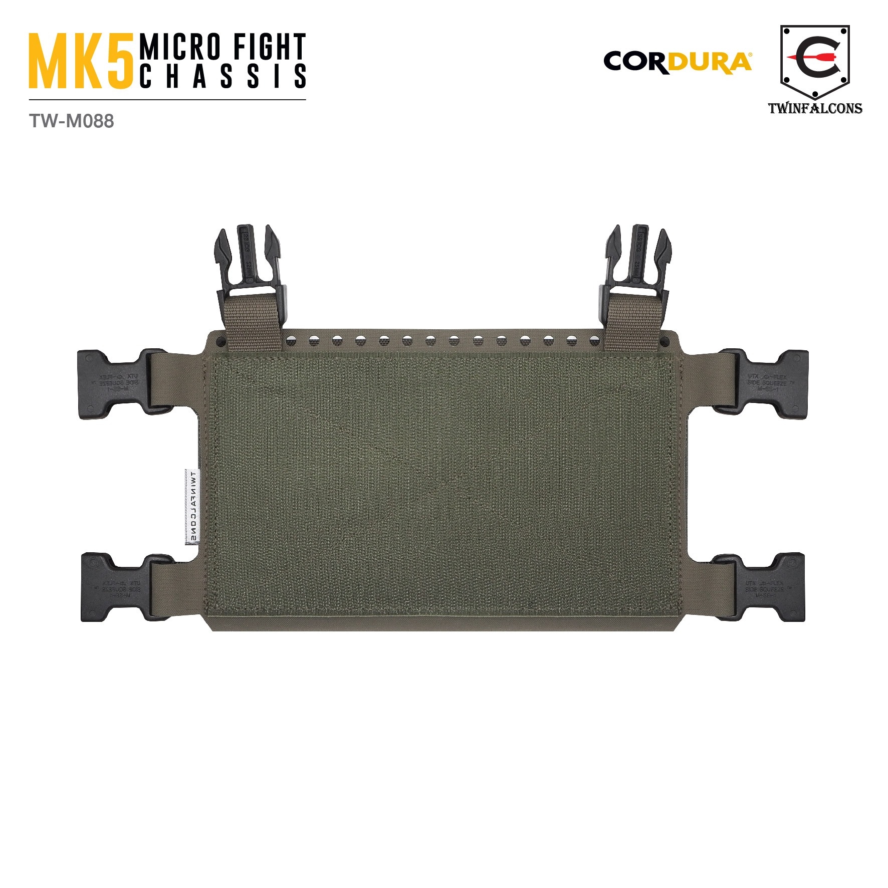 🇹🇭 1101 ไทยแลนด์ แทคติคอล ซองแม็กกาซีน MK5 Micro Fight Chassis ( Twinfalcons ) [ TW-M088 ]