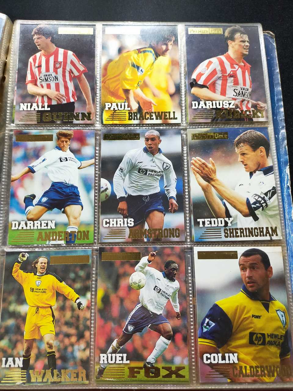 MERLIN'S PREMIER GOLD TRADING CARDS 1996-97 SEASON