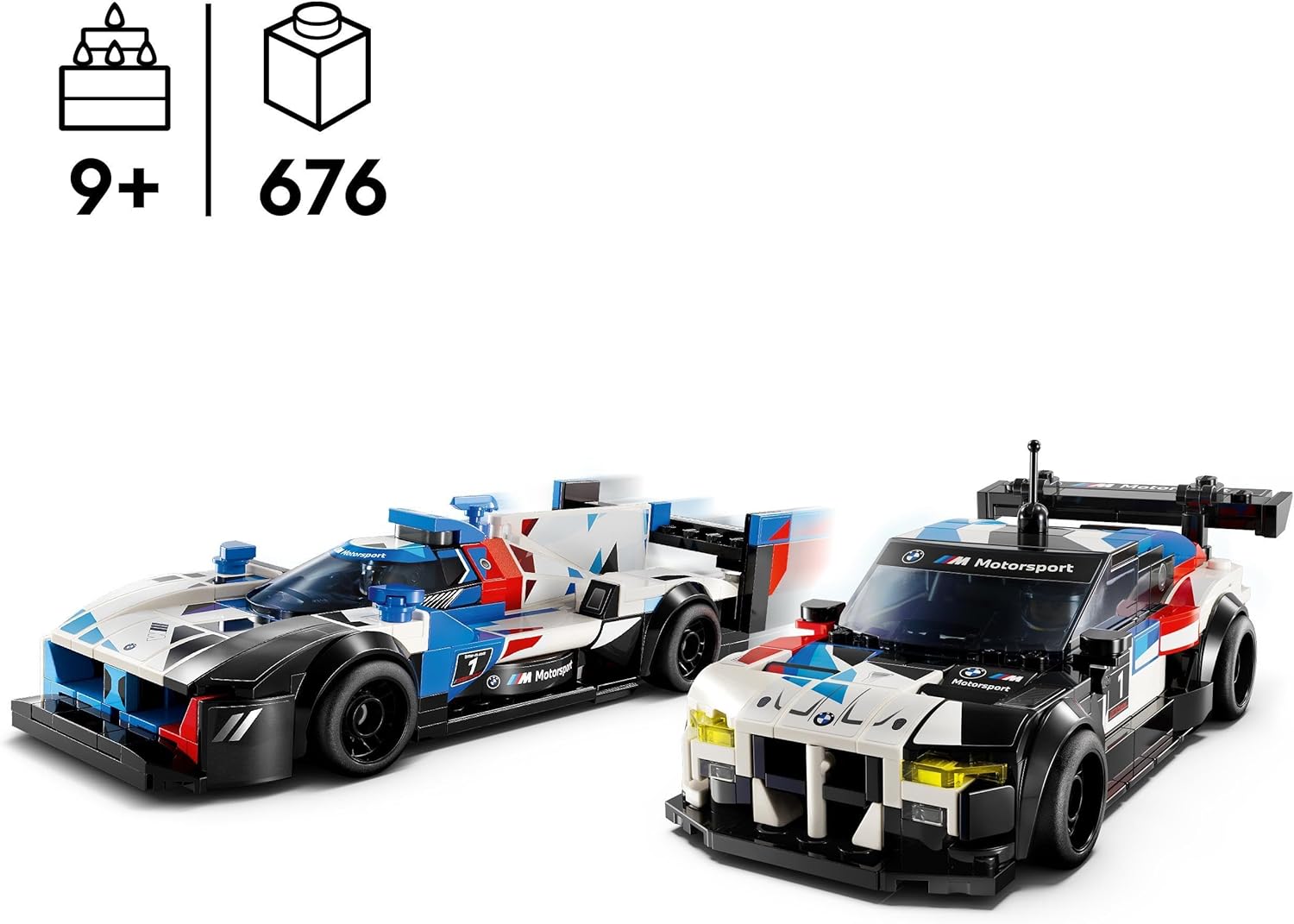 **MTS Toys**เลโก้ Lego 76922 Speed Champions : BMW M4 GT3 & BMW M Hybrid V8 Race Cars