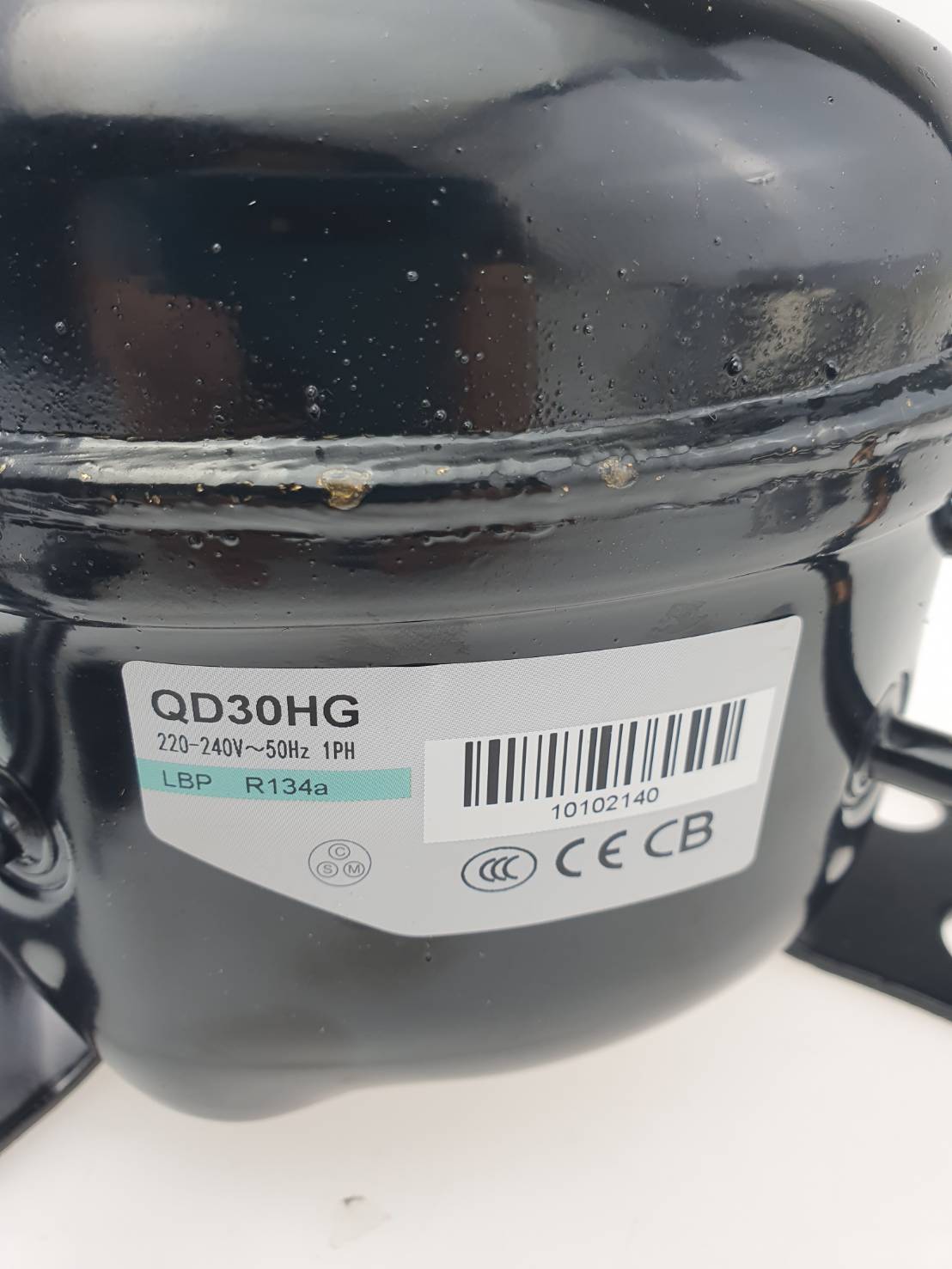 QD30HG คอมเพรสเชอร์ 1/12 แรงม้า R134a LBP สำหรับตู้แช่ ตู้เย็น Compressor ของใหม่ พร้อมอุปกรณ์ ดีเลย์ โอเวอร์โหลด