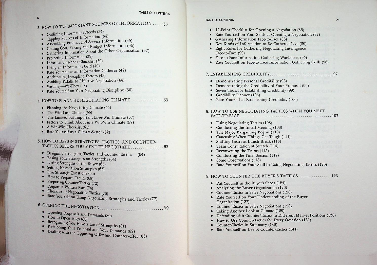 SALES NEGOTIATING HANDBOOK