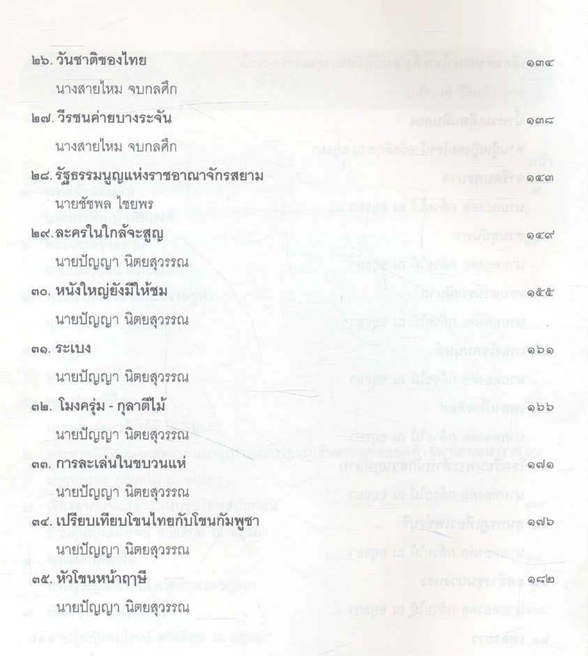 บทความ - สารคดี ของคณะอนุกรรมการจัดทำเอกสารและบทความสดุดีบุคคลสำคัญ เล่ม ๕