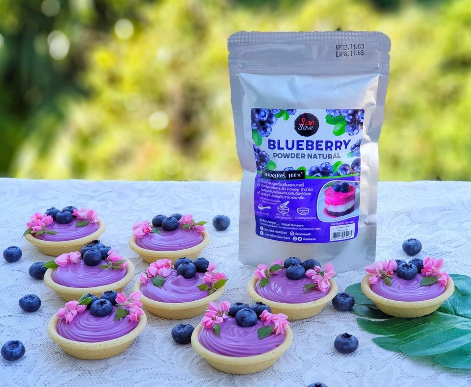 ผงบลูเบอร์รี่ 100 กรัม