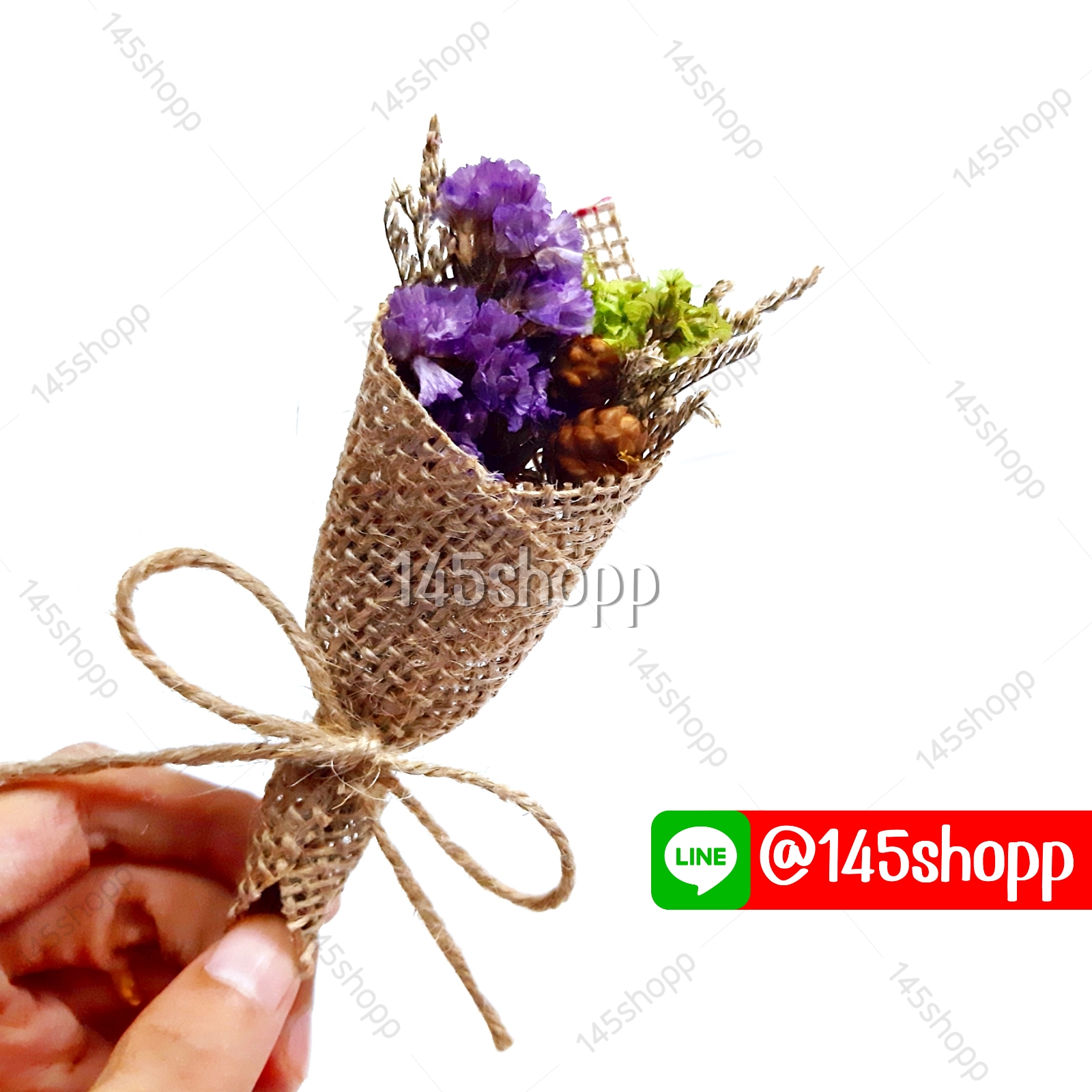 ช่อดอกไม้แห้งจิ๋ว ปัจฉิม ของขวัญวันปัจฉิม ของปัจฉิม