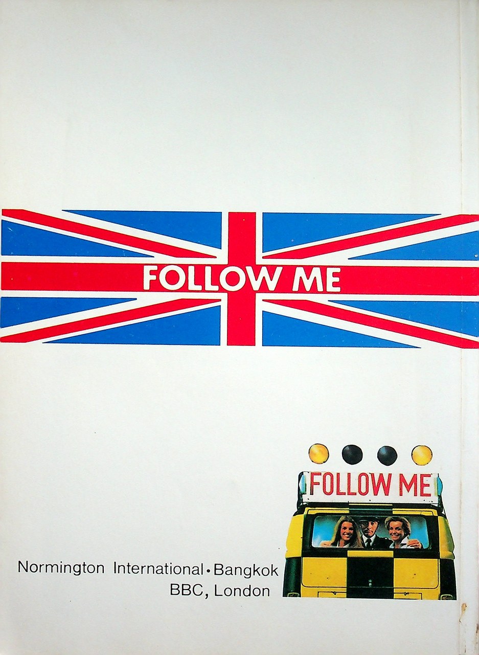 Follow Me BOOK 1-2-3-4 ภาษาอังกฤษหลักสูตรการสื่อความหมายทางภาษา (ครบชุด 4 เล่ม) ไม่มีม้วนเทป