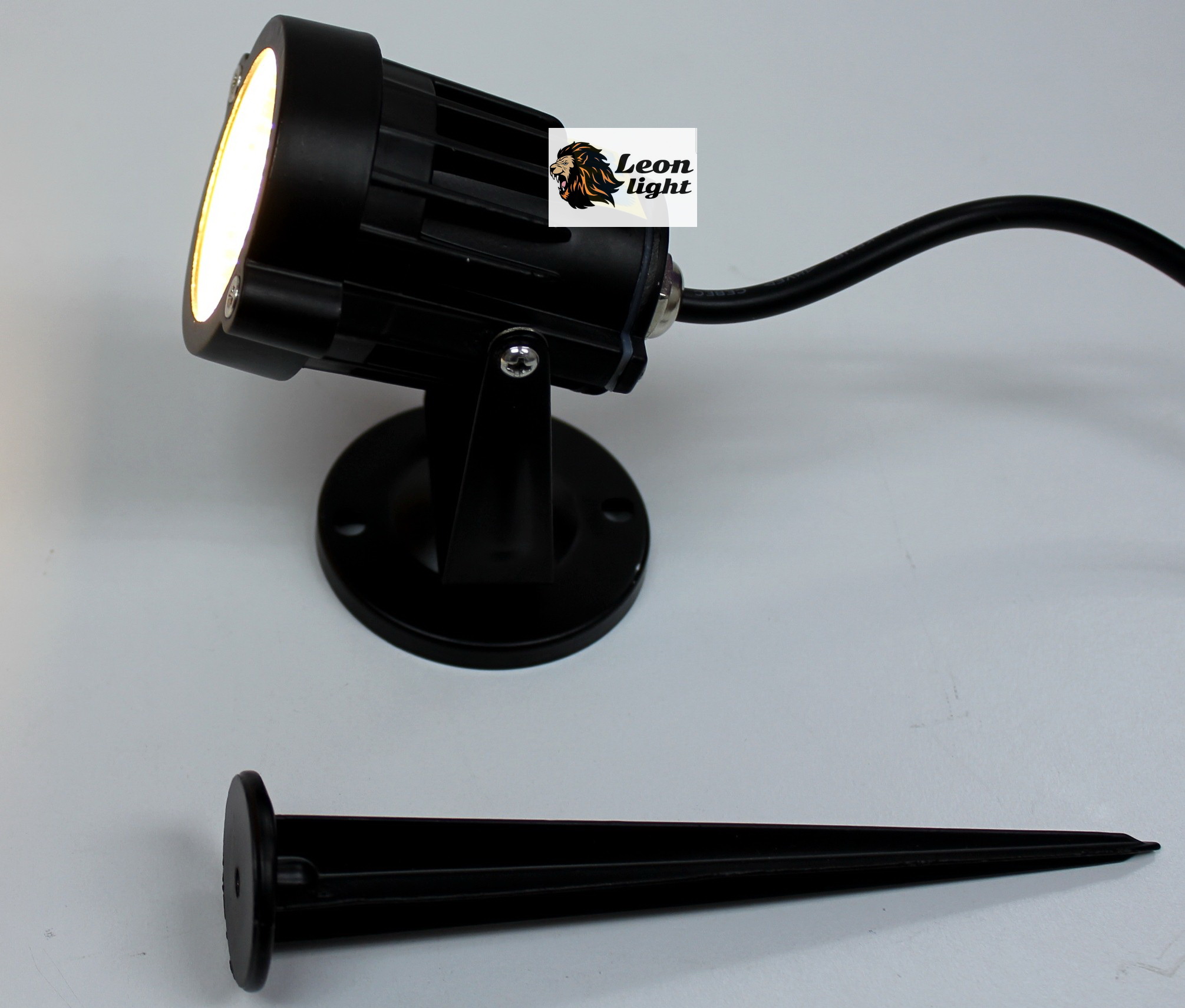 โคมไฟผนังภายนอกG-COB-128-BK-5W-WH