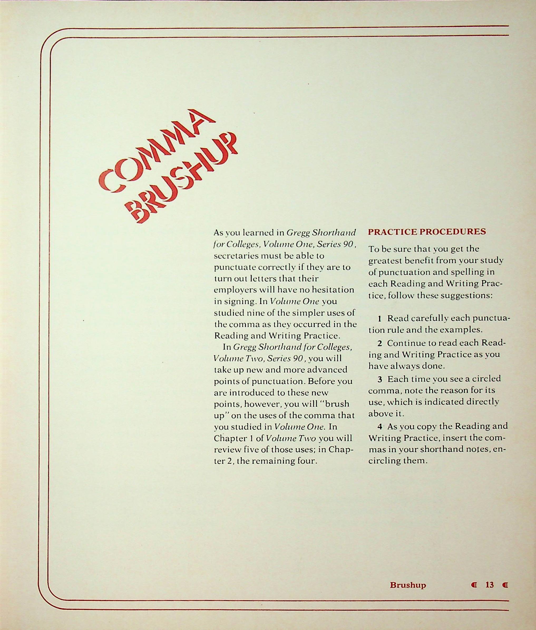 GREGG SHORTHAND FOR COLLEGES VOLUME TWO