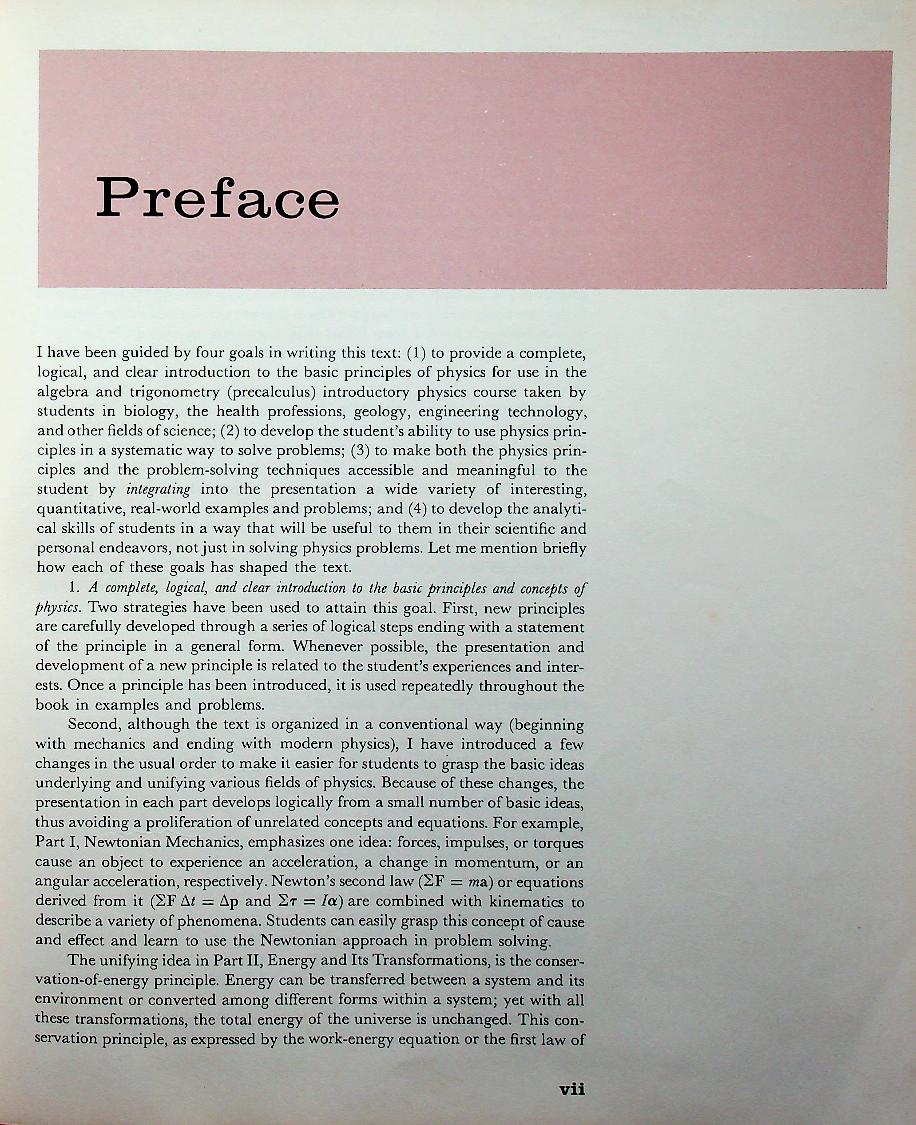 PHYSICS : A General Introduction