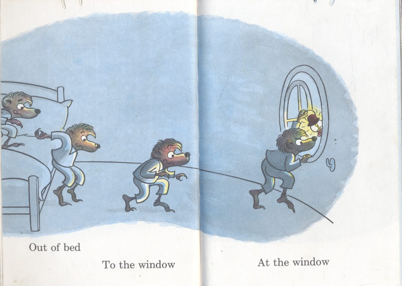 BEARS IN THE NIGHT by Stan and Jan Berenstain