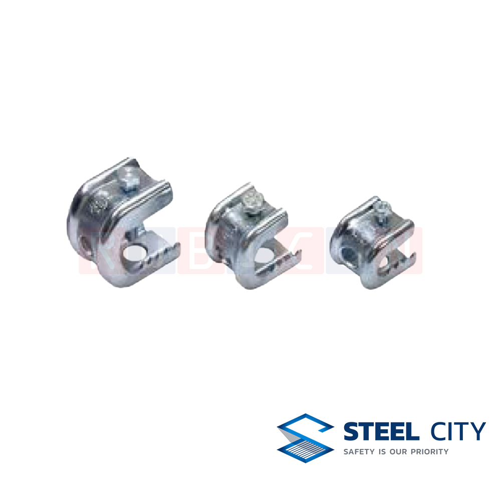 STEEL CITY BC01W แคล้มฟันจระเข้ TYPE 1W For Beam 20 mm. (STAINLESS BEAM CLAMPS)