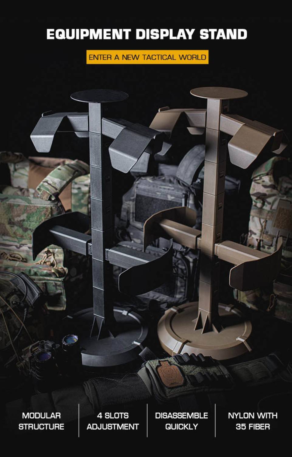 🇹🇭 1387 ไทยแลนด์ แทคติคอล ชุดขาตั้งโชว์ Wosport