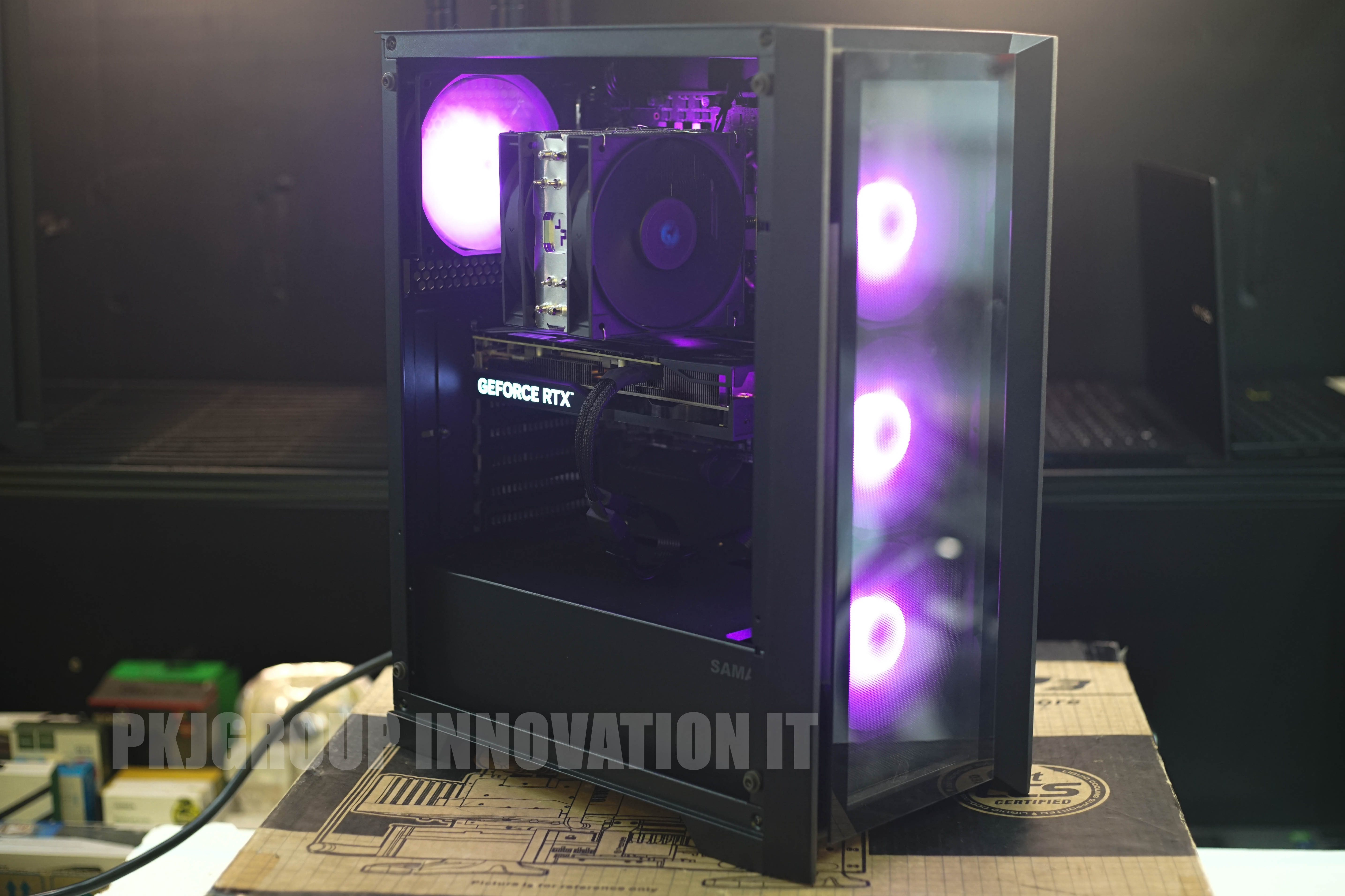 คอมเล่นเกมมือสอง i5-14500 RAM 32 GB m.2 500GB RTX4070Super ไม่ขายแยก