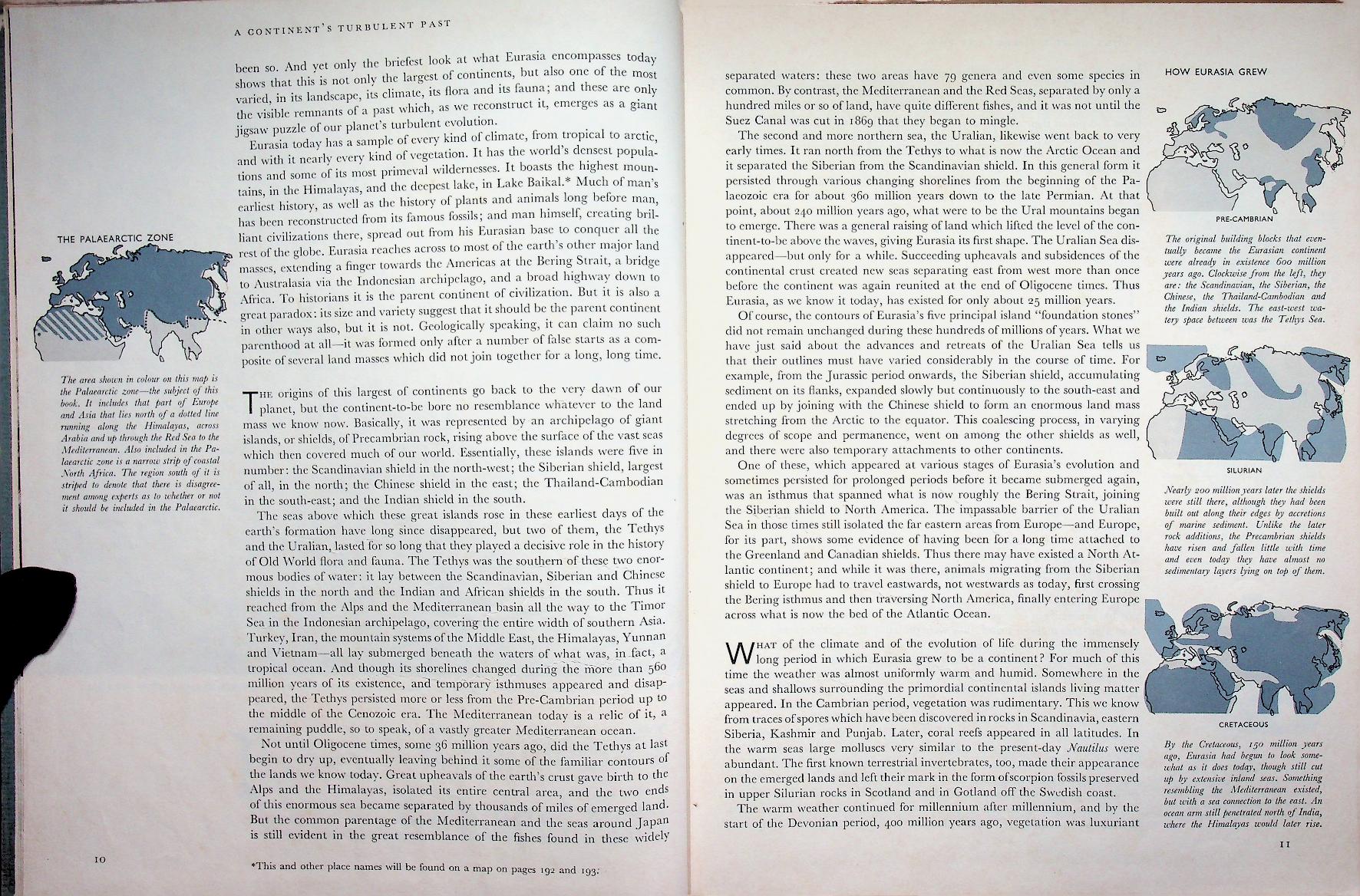 LIFE NATURE LIBRARY : THE LAND AND WILDLIFE OF EURASIA