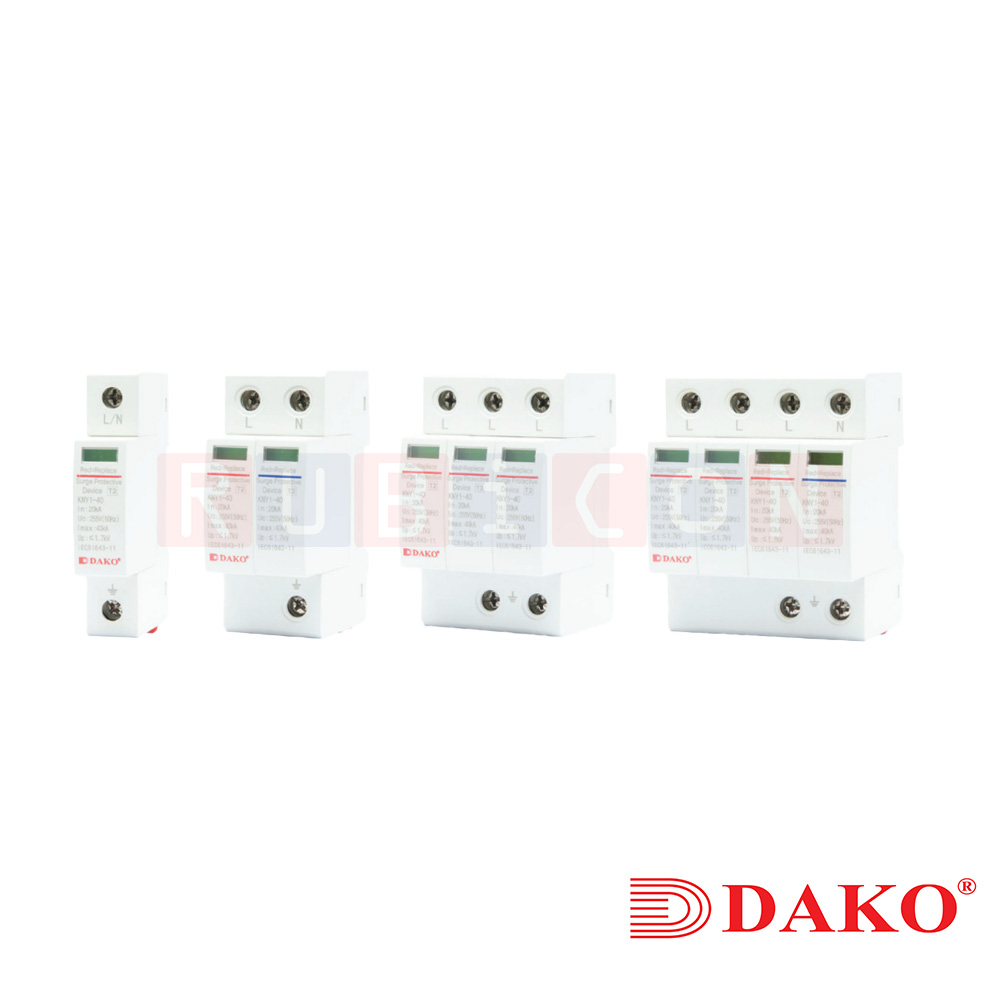 "DAKO" KNY1-40 6kA อุปกรณ์ป้องกันฟ้าผ่า ไฟกระชาก SURGE PROTECTIVE DEVICE (SPD)