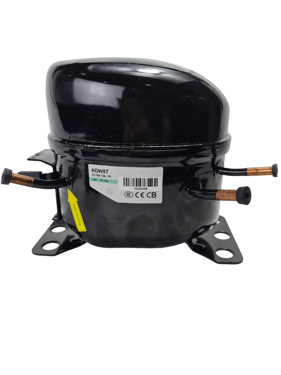 คอมเพรสเซอร์ ADW57 ใช้แทนคอม กุลธร 1/6 แรงม้า น้ำยา R134a สำหรับตู้แช่เสียงเงียบจัดส่งในประเทศ