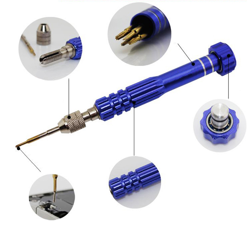 ไขควงซ่อมโทรศัพท์ Iphone Tools 5 in 1 Repair Screwdrivers For Mobile Phone