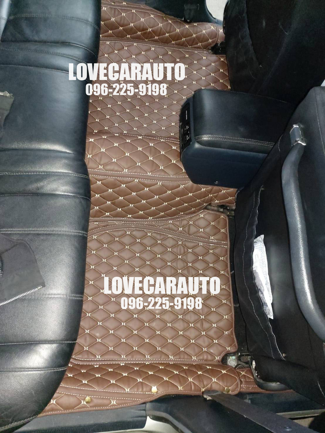 พรมปูพื้นรถยนต์ 6D Toyota Crown สีน้ำตาล