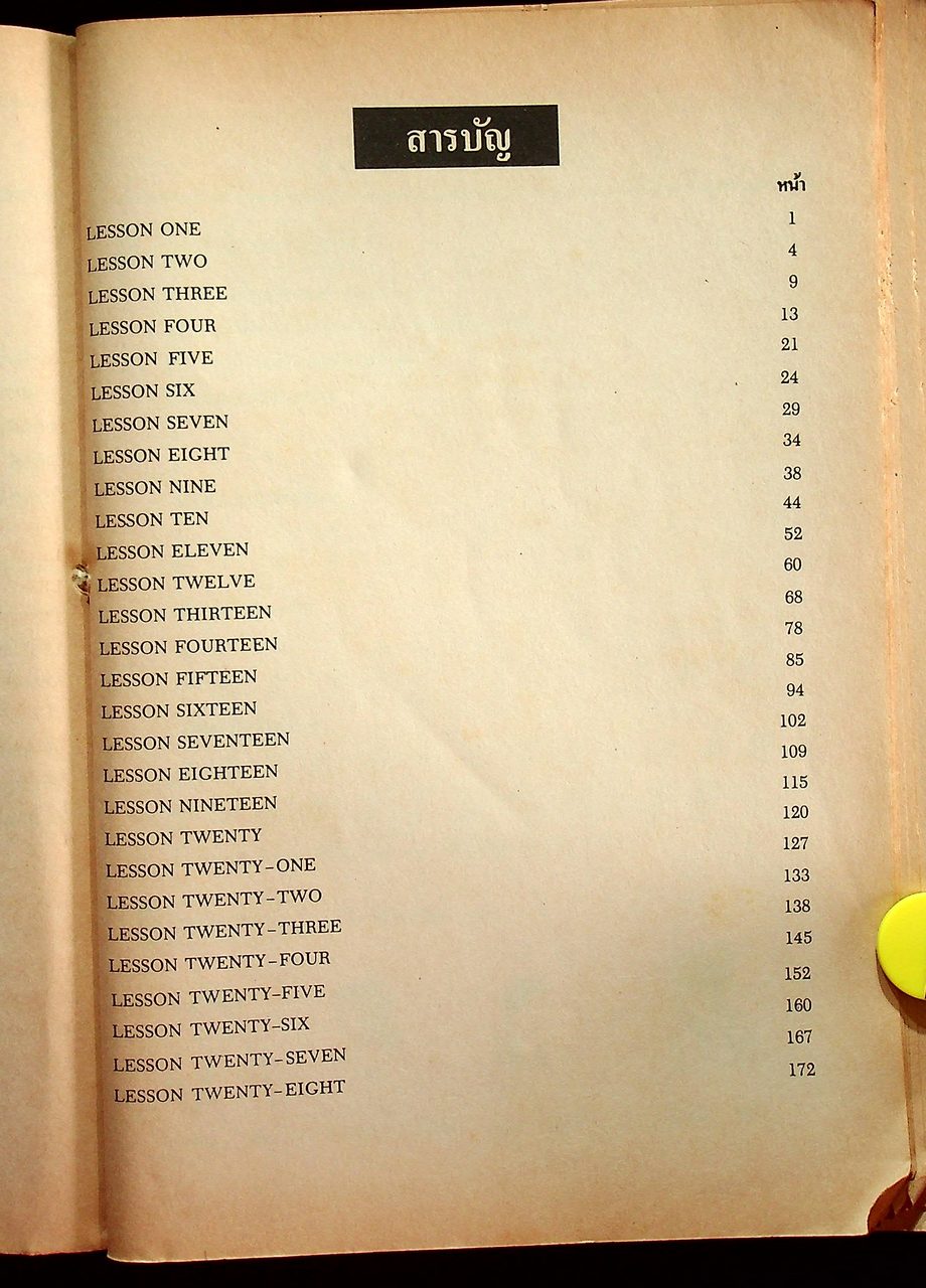 ภาษาอังกฤษ 1 ENGLISH 1 (อ 1) ตามหลักสูตรการศึกษานอกโรงเรียน ระดับมัธยมศึกษาตอนต้น 2530