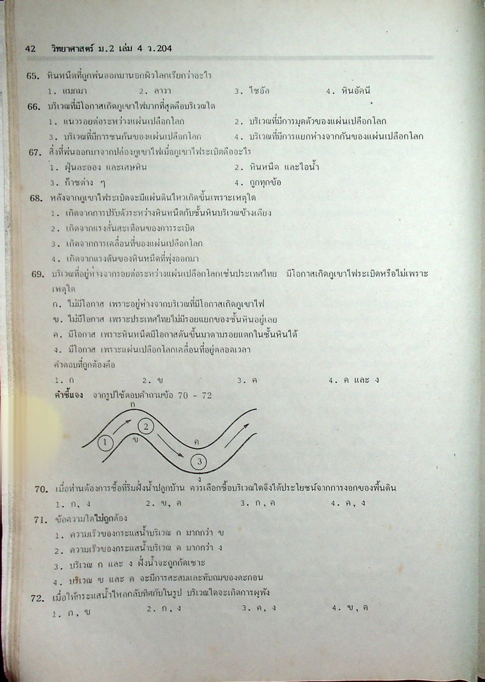 คู่มือเตรียมสอบ วิทยาศาสตร์ ม.2 เล่ม 4 ว.204