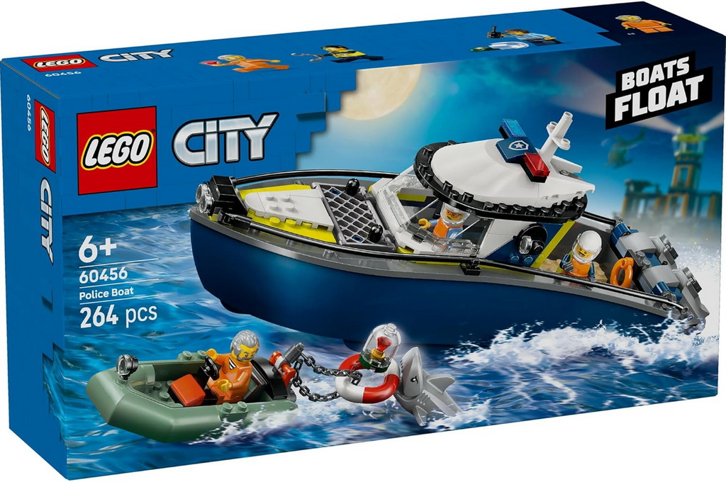 **MTS Toys**เลโก้ Lego 60456 City : Police Boat Chase