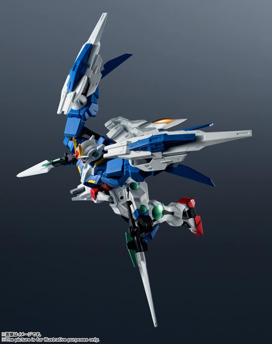 **MTS Toys**กันดั้ม GU-23 Gundam Universe 1/144 : GN-0000+GNR-010 Gundam 00 Raiser
