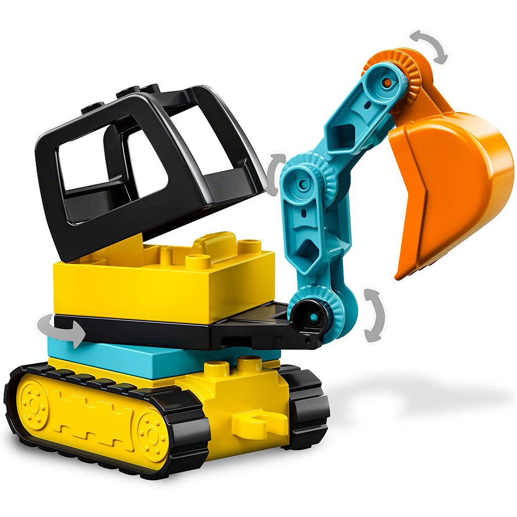 **MTS Toys**เลโก้ Lego 10931 Duplo : Truck & Tracked Excavator
