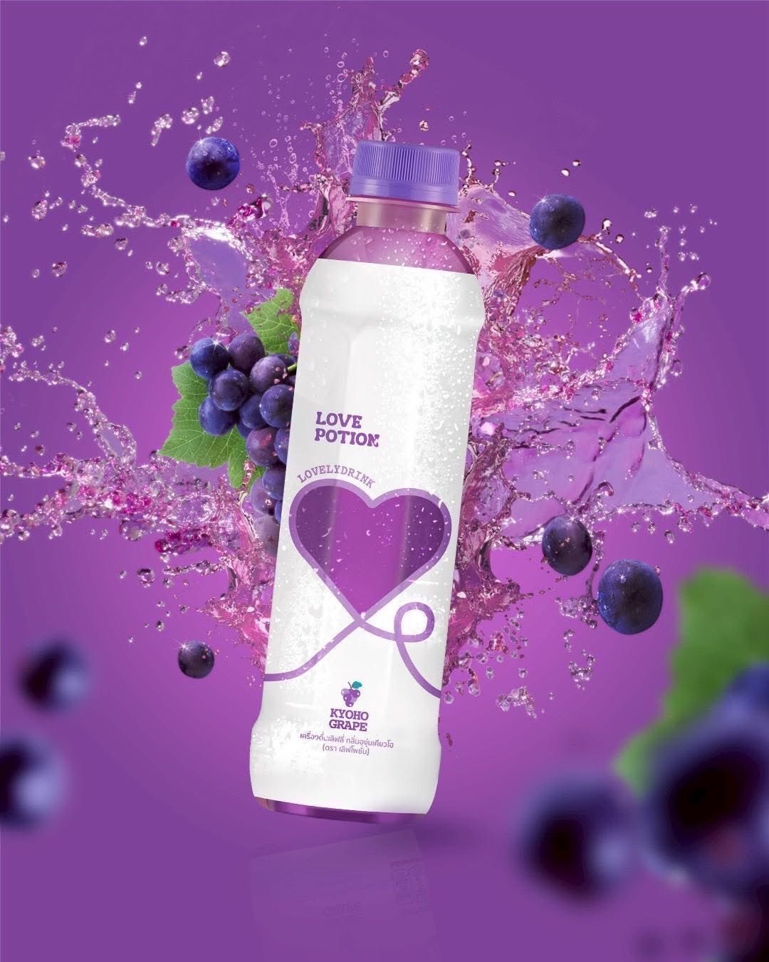 น้ำเลิฟโพชั่น Love potion พร้อมส่งทุกรสชาติ 330ML น้ำตาล0% (หมดแล้วหมดเลยไม่ผลิตเพิ่ม)