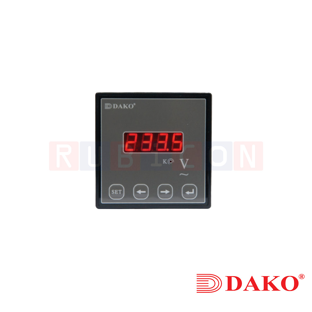 "DAKO" EH-AV31X มิเตอร์จอแสดงผล LED (มิเตอร์วัดแรงดันไฟฟ้า 1 เฟส) METER LED DISPLAY