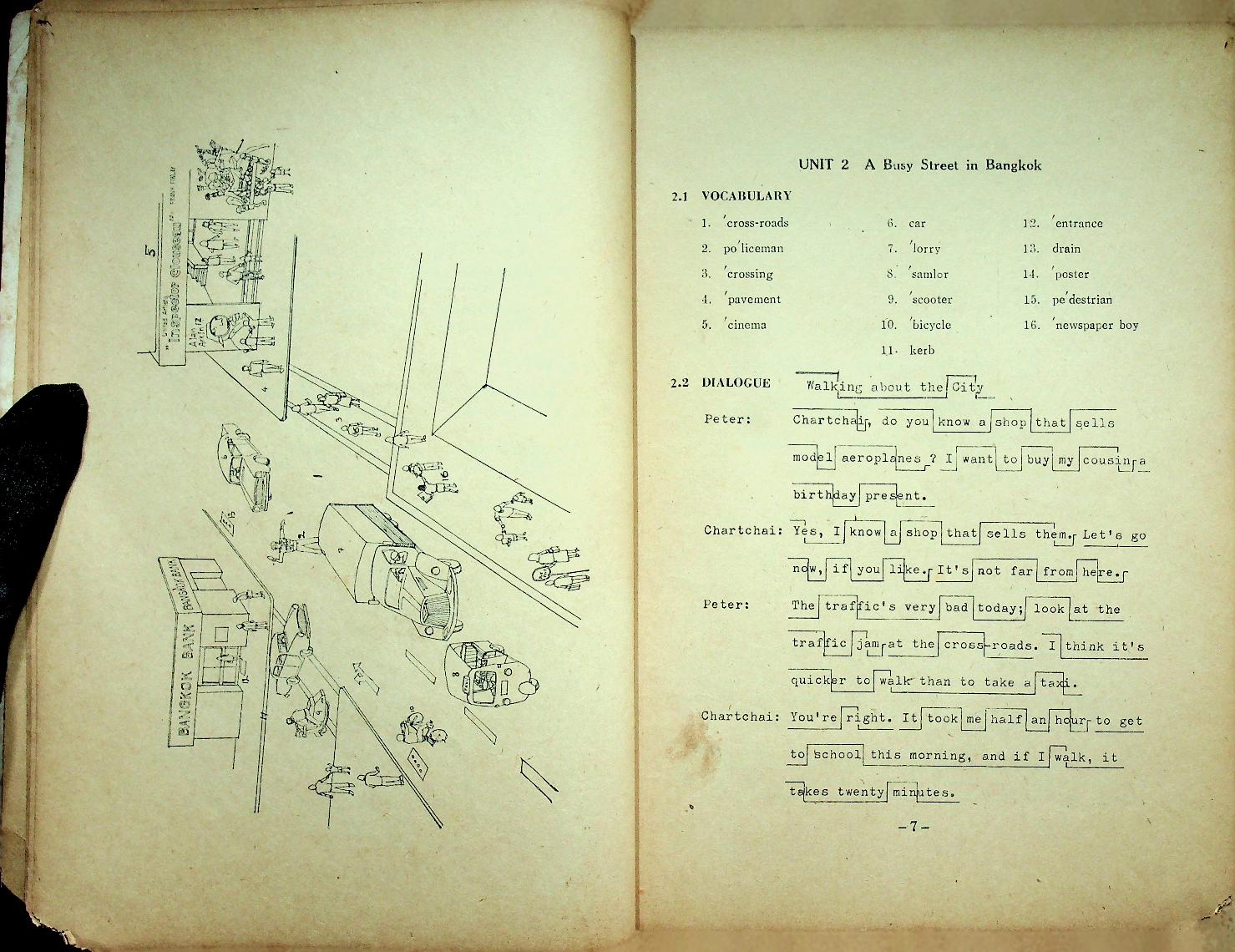 SOCIAL ENGLISH : A PICTORIAL GUIDE TO STUDENTS OF ENGLISH IN THAILAND