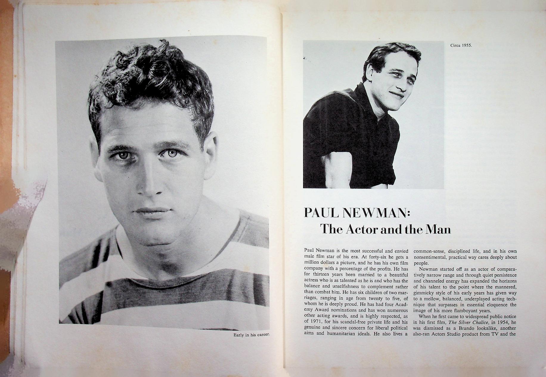 THE FILMS OF PAUL NEWMAN