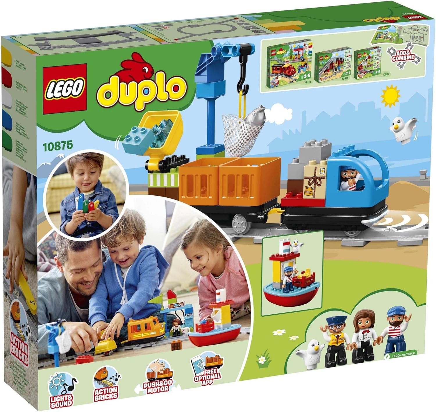 **MTS Toys**เลโก้ Lego Duplo 10875 : Cargo Train