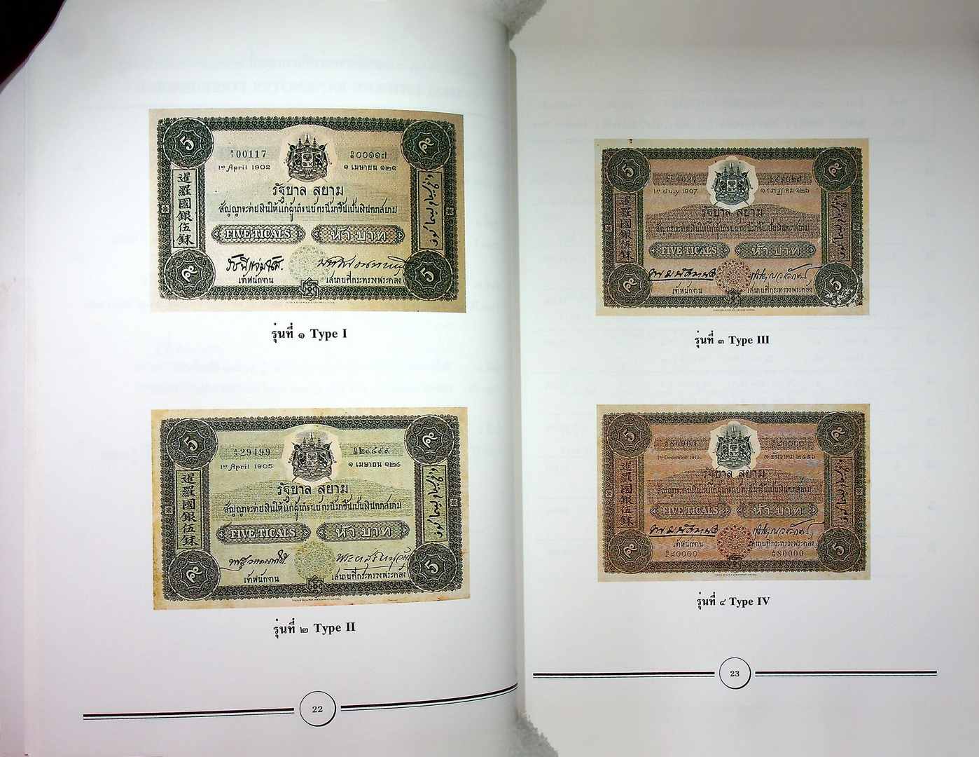 คู่มือการสะสมธนบัตรไทย