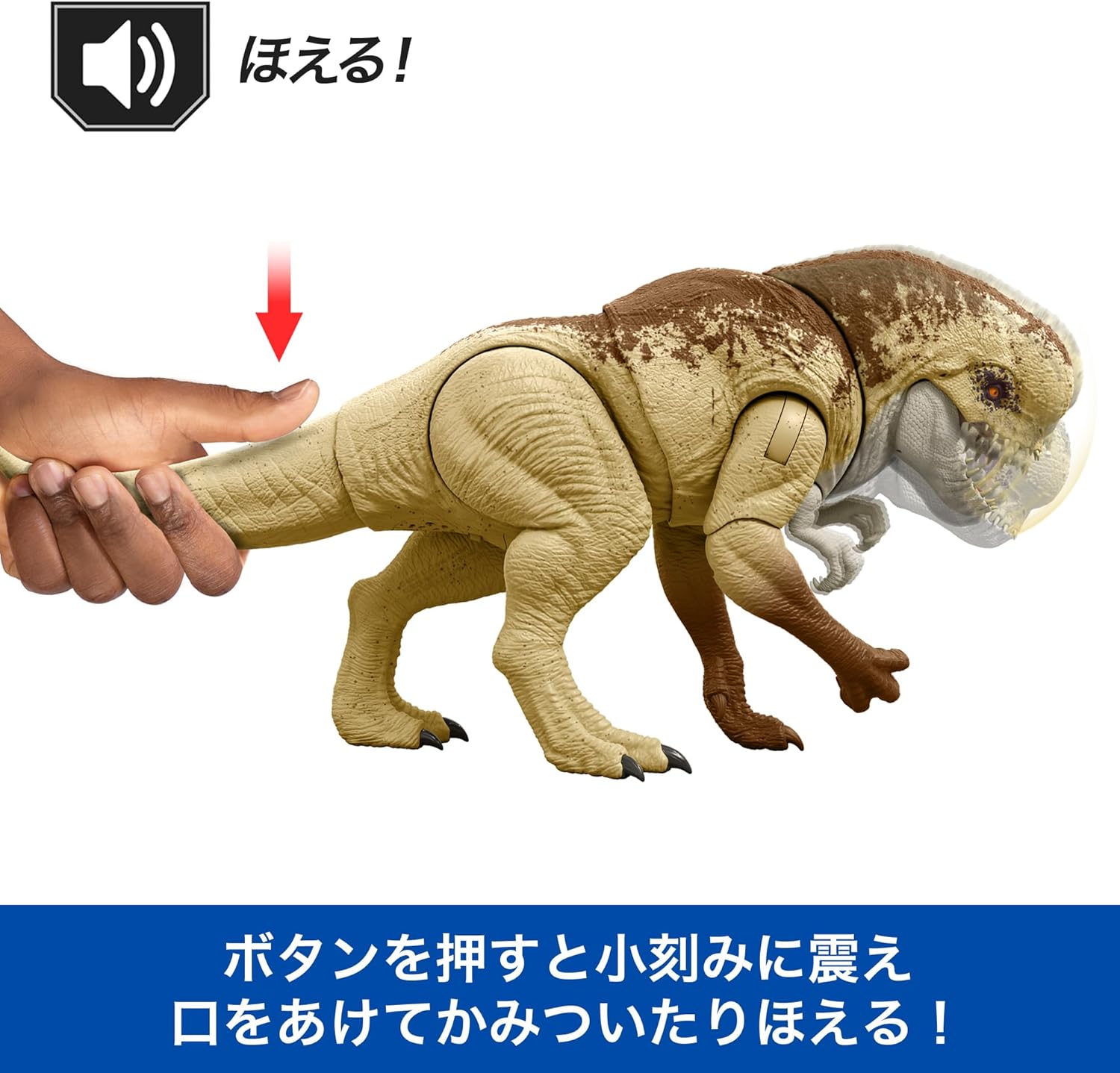 **MTS Toys**Mattel Jurassic World Rebirth : JGB58 Distortus Rex [ความยาวจากหัวถึงหาง 50 ซ.ม.]