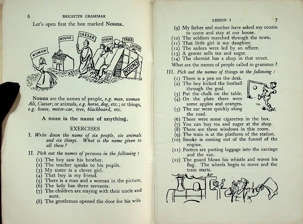 BRIGHTER GRAMMAR An English Grammar with Exercises BOOK ONE