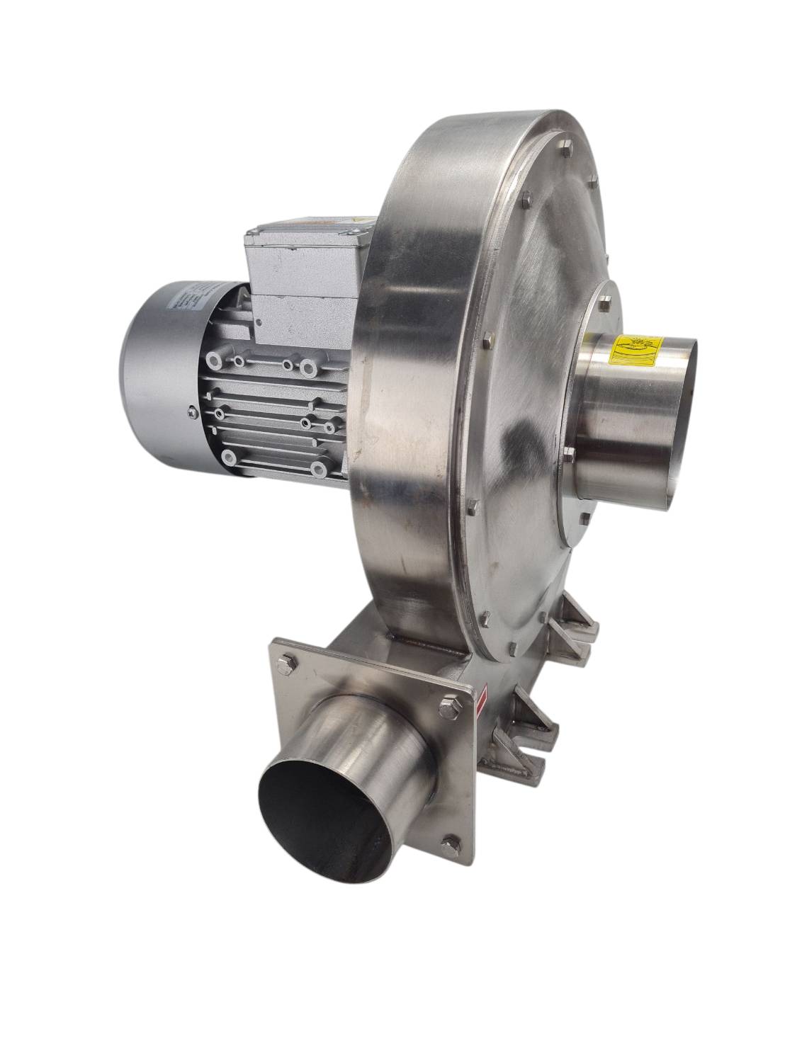 พัดลมโบเวอร์หอยโข่งสแตนเลส304 ขนาด 0.5แรงม้า ไฟ380V ทนกัดกร่อนสูงและทนความร้อนสูง