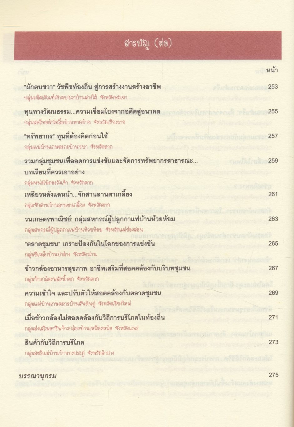ร้อยแปดวิสาหกิจ (ใน) ชุมชน แนวทางวิจัย กลยุทธ์ กรณีศึกษา
